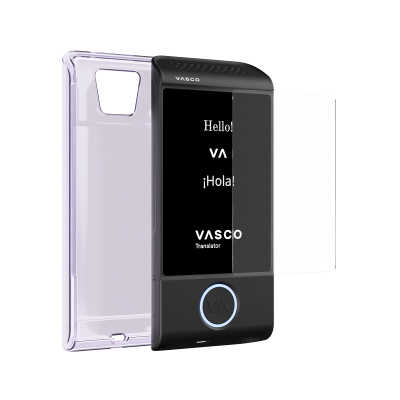 Zestaw ochronny dla Vasco Translator M4 Velvet Purple