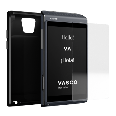 Zestaw ochronny dla Vasco Translator Q1 Solid Black